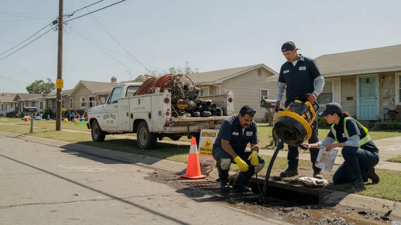 Drain Cleaning in Brownsboro, TX near me